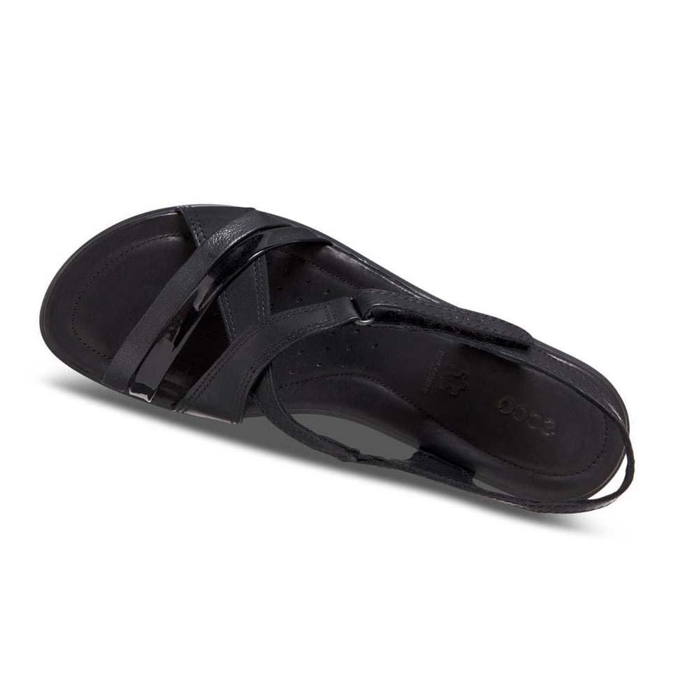 Women's Ecco Felicia Sandals Black | USA 173CTV